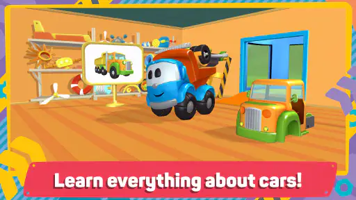 Leo 2: Puzzles & Cars for Kids screenshot