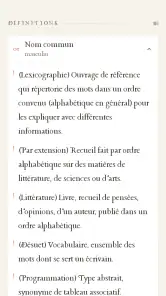 Lerobert Dictionnaire Larousse screenshot