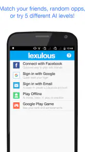 Lexulous Word Game screenshot