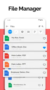 Lezer voor alle documenten: screenshot
