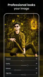 Lichte foto-editor screenshot