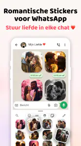 Liefdes Stickers WASticker screenshot