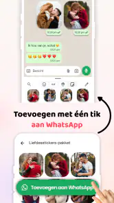 Liefdes Stickers WASticker screenshot