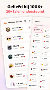 Liefdes Stickers WASticker screenshot