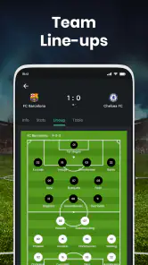 Live scores:Herinnering screenshot