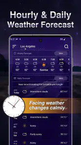 Live weer: weersvoorspelling screenshot
