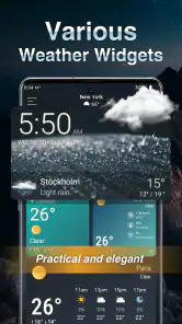 Live weer: weersvoorspelling screenshot