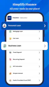 Loan, Finance & EMI Calculator screenshot