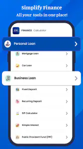 Loan, Finance & EMI Calculator screenshot
