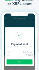 LOBSTR Wallet: Buy XLM & XRP screenshot