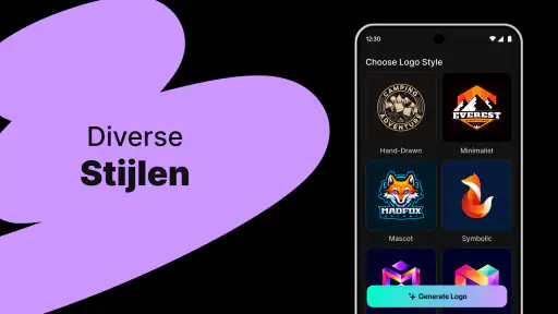 Logo Maker - AI Kunstontwerp screenshot