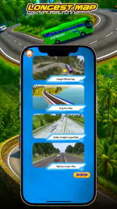 Longest Map Mod Bussid screenshot