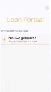 Loon Portaal screenshot