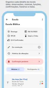LouveApp - Ministérios screenshot