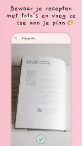 Maaltijdplanner-Wekelijks Plan screenshot