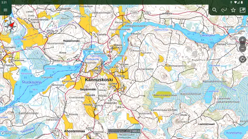 Maastokartat screenshot