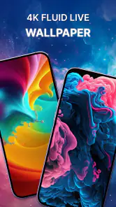 Magic fluid: Live 4D wallpaper screenshot
