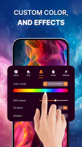 Magic fluid: Live 4D wallpaper screenshot