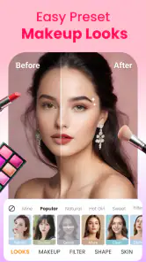 Make-upcamera & Selfie-editor screenshot