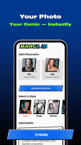 Manga AI - AI Comic Generator screenshot