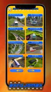 Map Batu Jomba Bussid screenshot