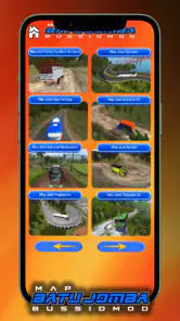 Map Batu Jomba Bussid screenshot