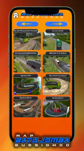 Map Batu Jomba Bussid screenshot
