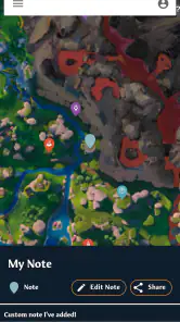 MapGenie: Fenyx Rising Map screenshot