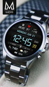 MD111 Digital watch face screenshot
