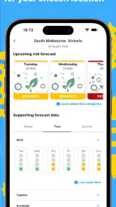Melbourne Pollen Count screenshot