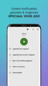 Meldingstonen - Geluiden App screenshot