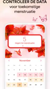 Menstruatiedagboek - Kalender screenshot