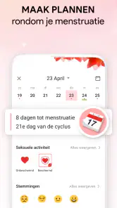 Menstruatiedagboek - Kalender screenshot