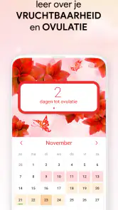 Menstruatiedagboek - Kalender screenshot