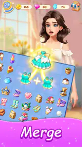 Merge Fashion: Romance Story screenshot