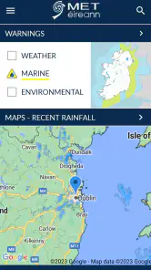 Met Éireann screenshot