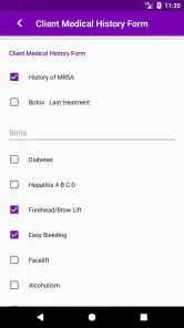 Microblading App screenshot