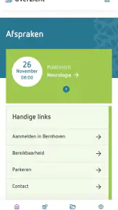 MijnBernhoven screenshot