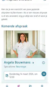 MijnBernhoven screenshot