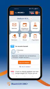 MijnMUMC+ screenshot