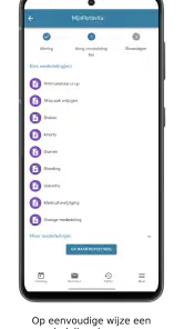 MijnPortavita Antistolling screenshot