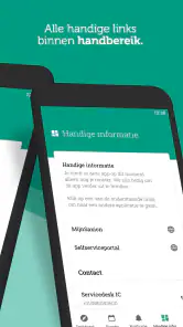 MijnSaxion Studenten App screenshot