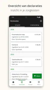 MijnSZVK screenshot