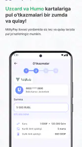 MilliyPay - Денежные переводы screenshot