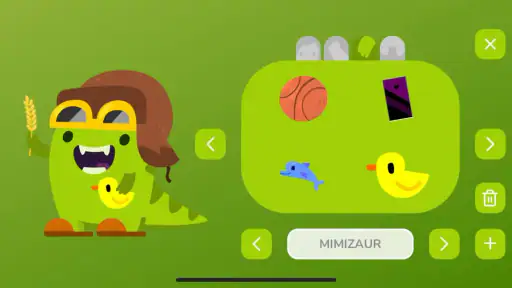 Mimisaur poetst zijn tanden screenshot