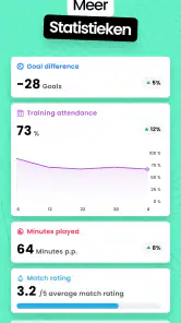 Mingle Sport | Voetbal App screenshot