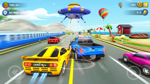 Mini Car Racing - Auto spel screenshot