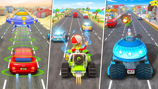 Mini Car Racing - Auto spel screenshot