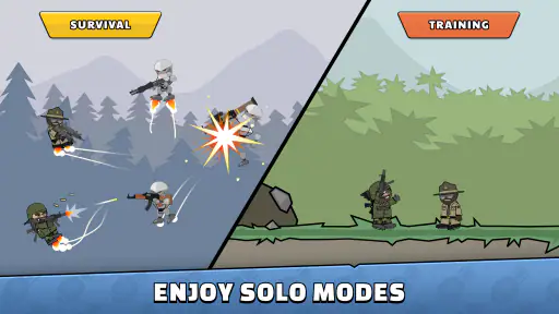 Mini Militia - War.io screenshot
