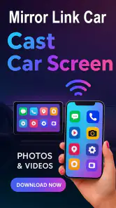 MirrorLink CastCar Airplay screenshot